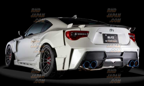 Blitz Nur-Spec VSR Quad Model Muffler Exhaust System for